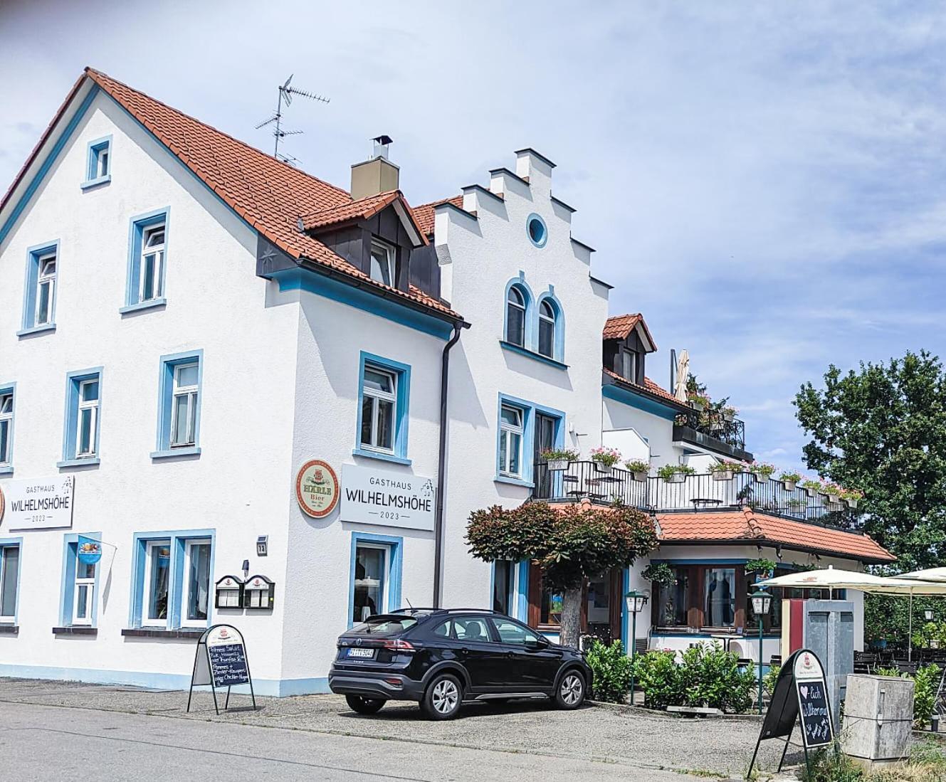 Gasthaus Wilhelmshoehe Wasserburg Eksteriør bilde